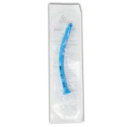 Rhino Rescue Nasopharyngeal Airway 28FR with Lubricant - 2-Pack Nasal Airway Kit