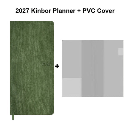2027 Pocket Weekly Planner Notebook - Compact Schedule Organizer for Daily Planning & Productivity