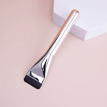 Ultra Thin Foundation Brush – Lightweight Flat Contour Brush for Blending Foundation, Cream, and Makeup
