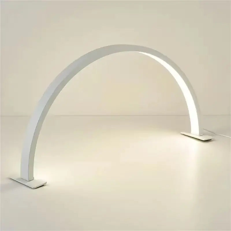 9New Moon Nail Work Lamp – Three-Color USB Beauty Desk Lamp for Nail Art & Eyelash, Black/White/Pink