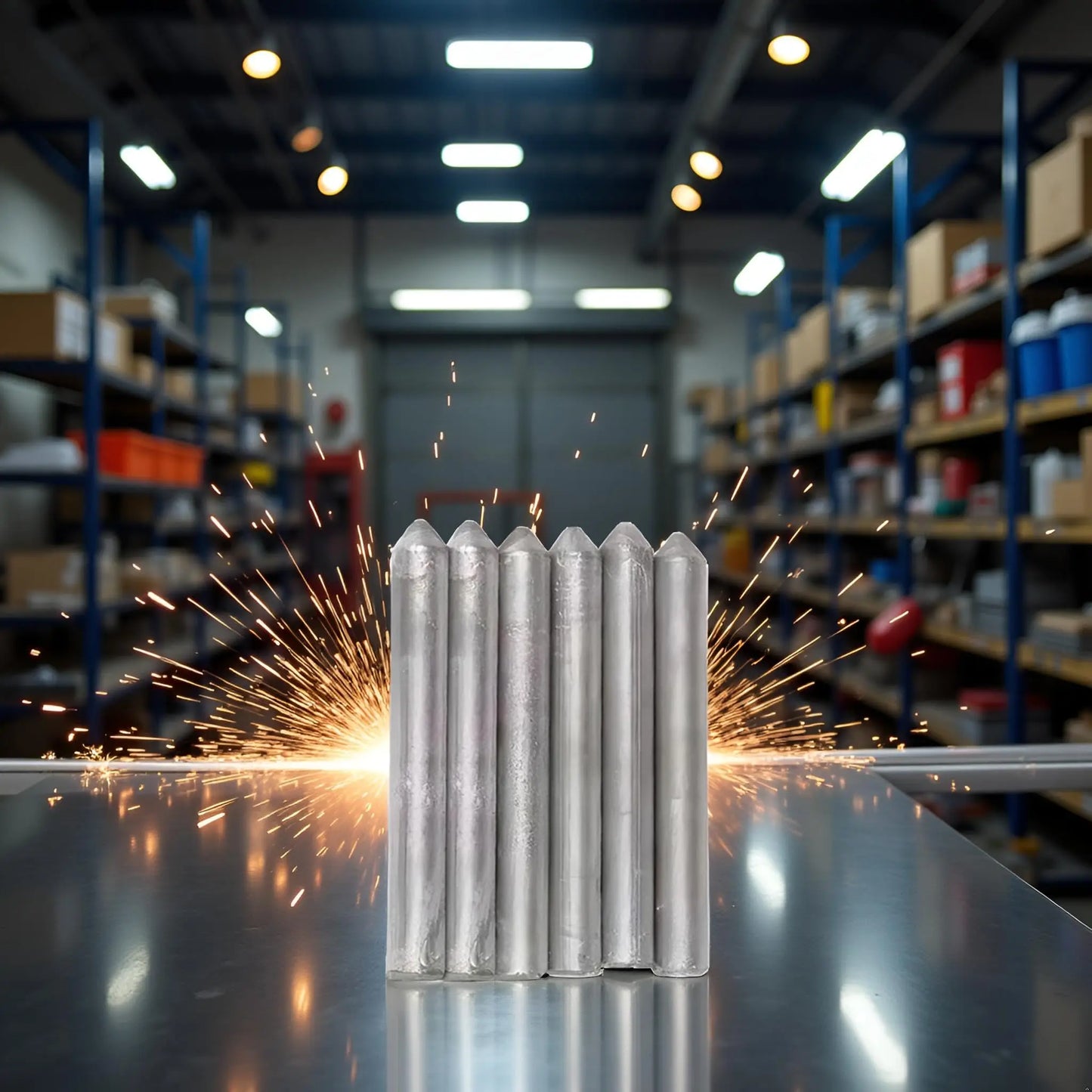3/6 Pcs Low-Temp Welding Rods – Universal Arc Welding Accessories, Easy-Melt Aluminum Rods