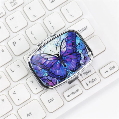 Travel Cases – Lovely Colored Metal Medicine & Jewelry Organizers, Small Iron Pill Container for Household Use