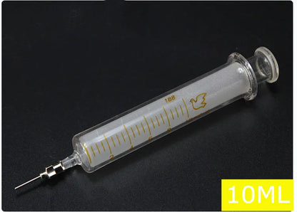 RELIFE 5ml/10ml Glass Flux Syringe – Precision Metal Needle BGA PCB Soldering & Mobile Phone Repair Tool