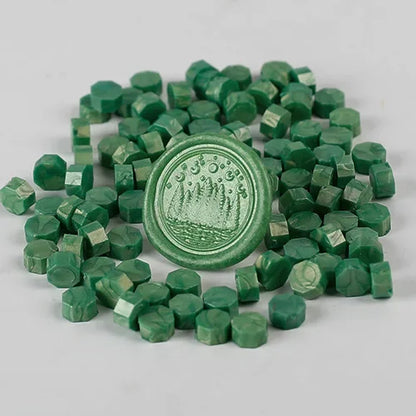 100Pc Retro Sealing Wax Beads – Seal Stamp for Wedding & Birthday Invitations, DIY Scrapbook Decoration & Crafting