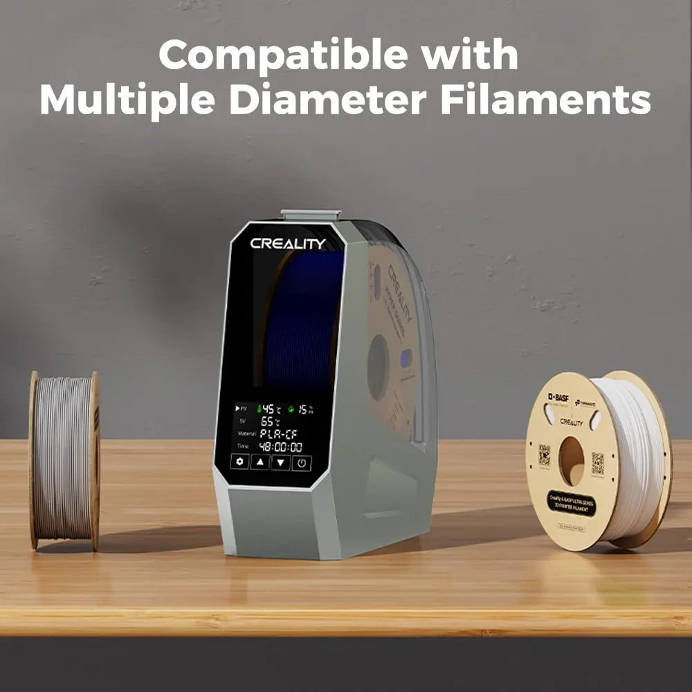 Creality Filament Dryer Box - Space PI Model for 1KG Spools, One-Key 12 3D Printer Filament Dehydrator, 48h Timer, 45℃-70℃, 360° PTC Heating
