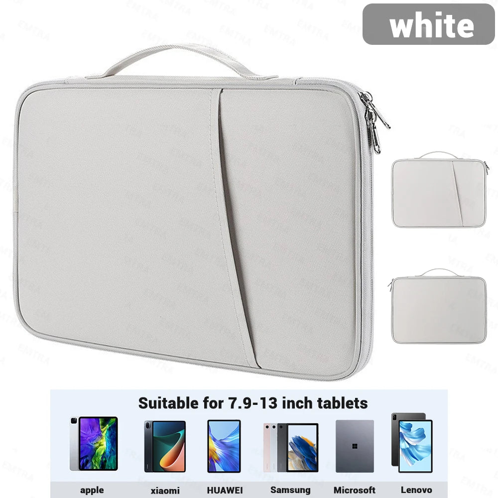 EMTRA Tablet Handbag Case - Shockproof Cover for iPad Mini 6, Air 4/5, Pro 11/12.9, Xiaomi Pad 5 & Kindle