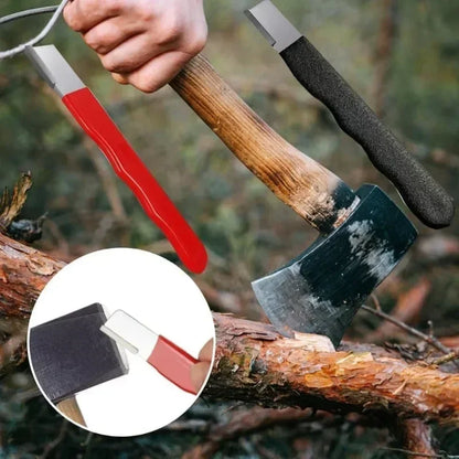 Portable Knife Sharpener - Alloy Steel Manual Knife & Scissor Sharpening Tool