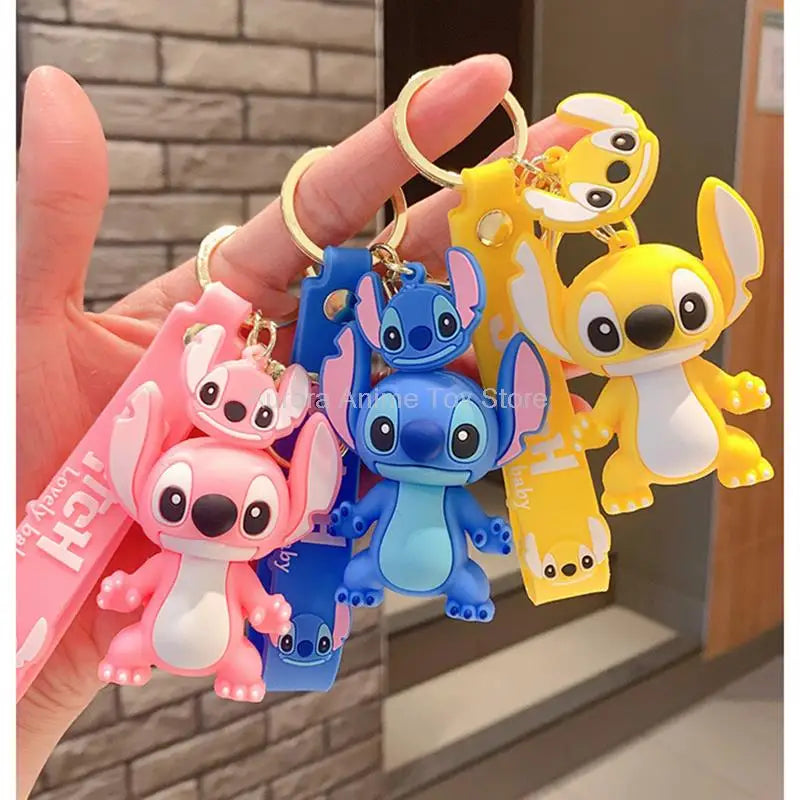 Kawaii Anime Disney Toy Story Keychain – Cartoon Doll Pendant Keyring for Kids, Personalized Gift