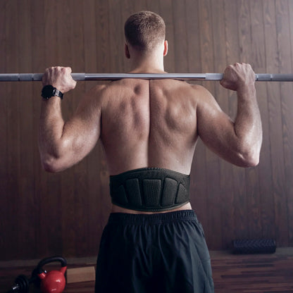 SKDK Weightlifting Belt: Men's Back Support for Fitness Training - Waist Protection for Orthopedic and Spine Support