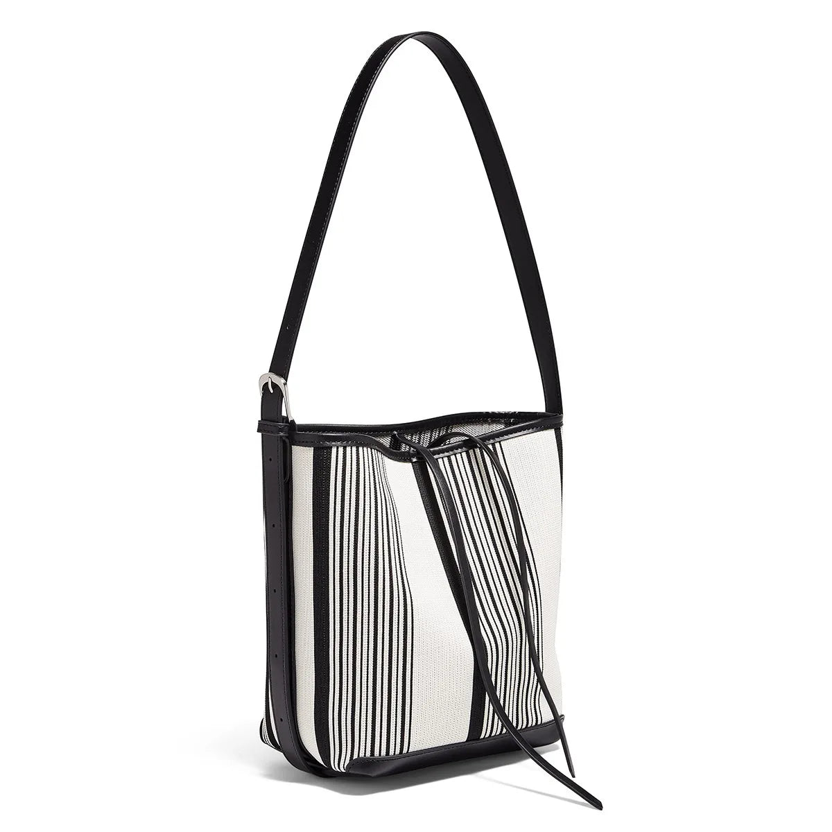 FOXER Lady Fashion PU Shoulder Bag – Large Capacity Top Handbag, Office Commuter Bag, Vegan Leather Female Composite Bucket