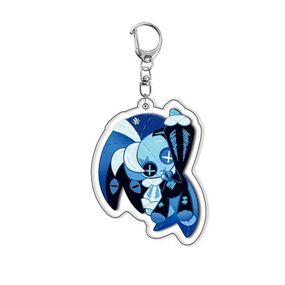 Cookie Run Kingdom Acrylic Keychain – Candy Apple, Milk Shadow & Mystic Flour Bag Accessories Gift