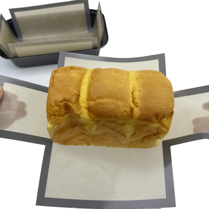 Silicone Bread Loaf Pan Liners – Reusable Nonstick Baking Mat for 9.5x5 Inch or 1.5LB Bread Pans, Heat Resistant