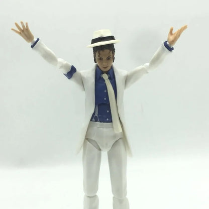 Michael Jackson Smooth Criminal Action Figure — MJ Thriller Moonwalk Model Toy, Joint Movable Collectible, Christmas Gift