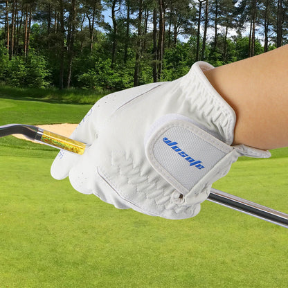 Men’s Left Hand Golf Glove – Anti-Slip Nanoscale Cloth with Breathable Airholes, All-Weather Fit