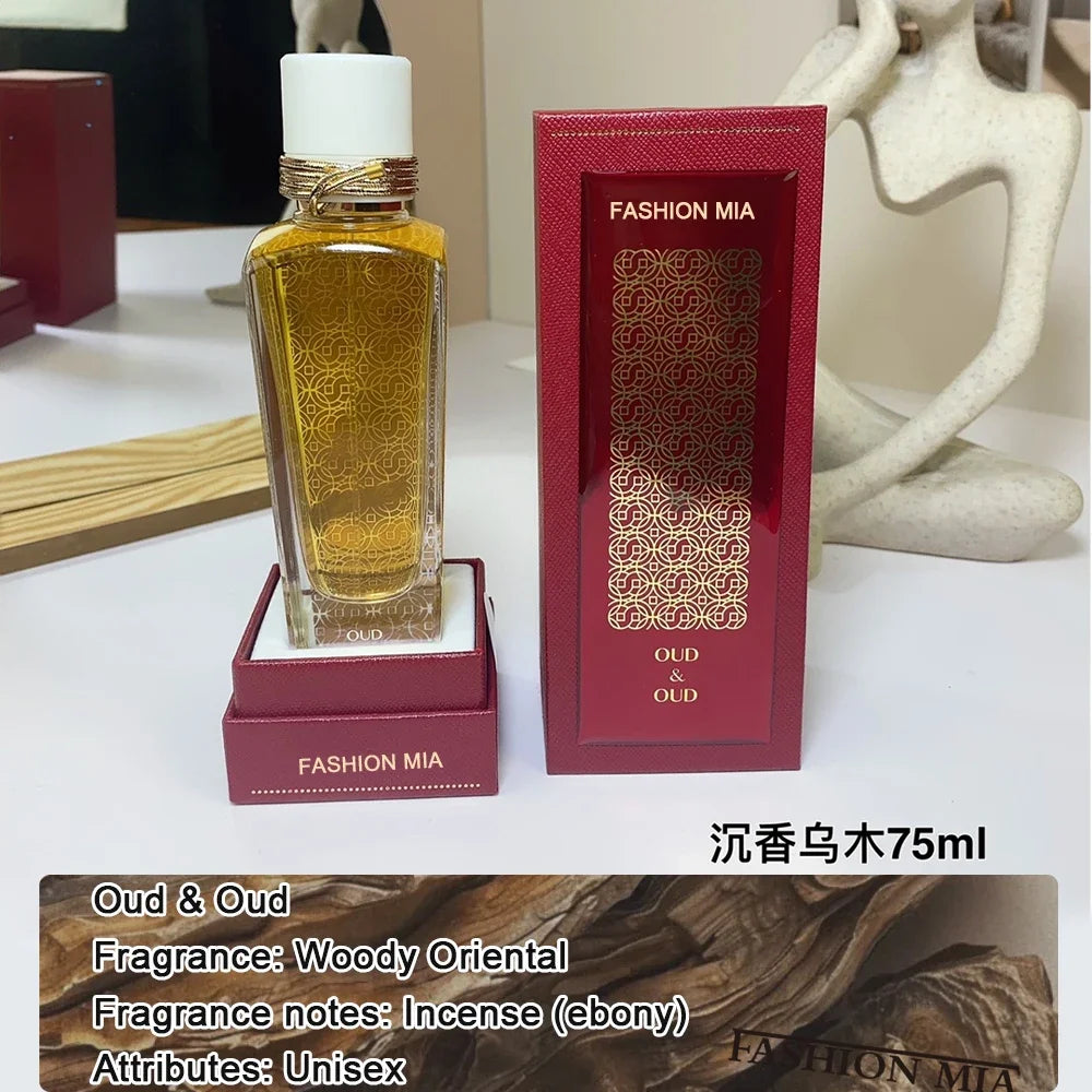 Sandalwood 75ml Unisex Long-Lasting Perfume Floral Cologne Fragrance for Men & Women Daily Wear, Work & Dating Scent Gift