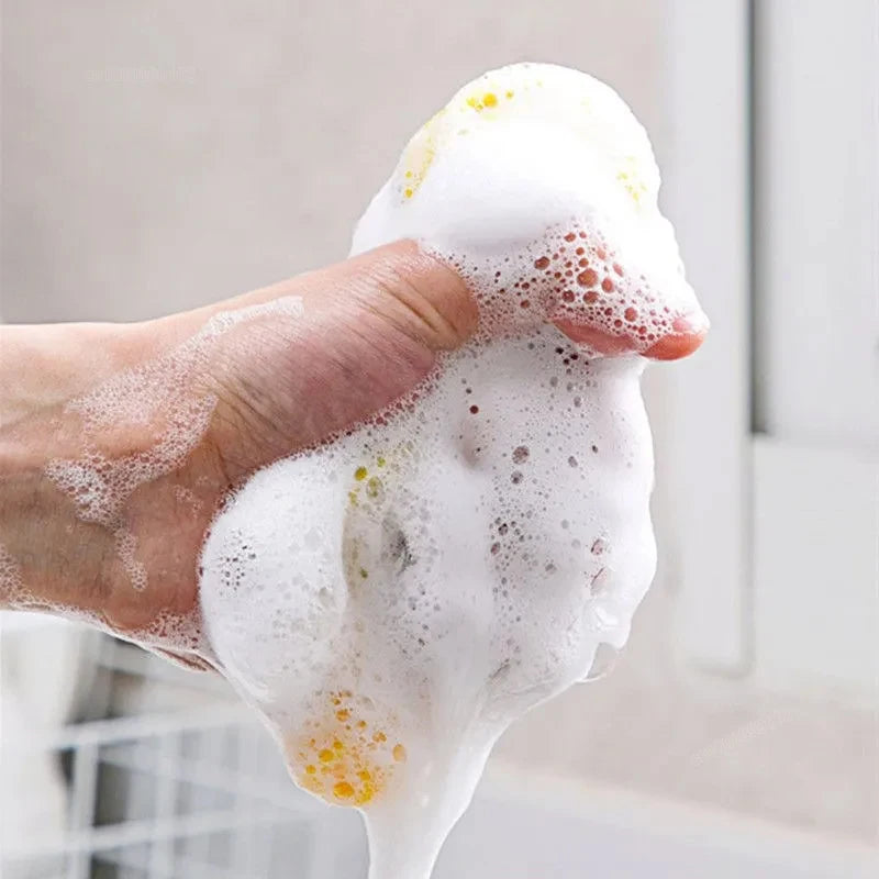 Double-Sided Dishwashing Sponges - Multi-Pack Kitchen Cleaning Brush for Pots, Pans & Dishes
