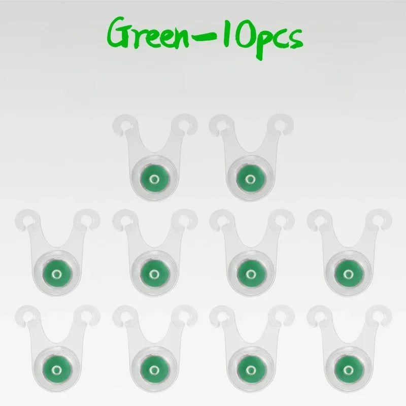 10-Group LED Atmosphere Rope Lights - Waterproof Outdoor Tent, Camping & Party Decoration Lamps