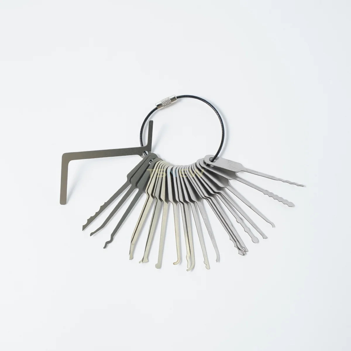 22-in-1 Universal Lock Key Set - Portable Master Keys for Locks and Locksmith Use