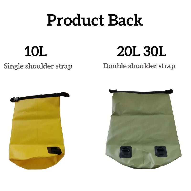 Waterproof Dry Bag Backpack 10L/20L – PVC Swimming Pack for Kayaking, Trekking, Boating, Surfing & Outdoor Use