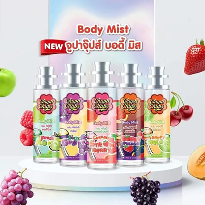 Fresh Fruit Fragrance Perfume Spray – Thai Strawberry, Cantaloupe & Grape Long-Lasting Summer Deodorant (30ml)
