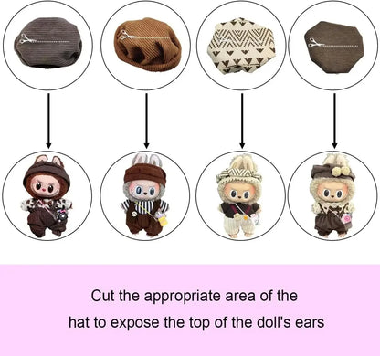 17cm Labubu Doll Clothes Set — Stylish Outfit for 17cm Labubu Dolls