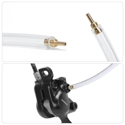 60ML Bicycle Brake Oil Bleed Kit - MTB & Road Bike Brake Repair Tool for SHIMANO, TEKTRO, Avid Series
