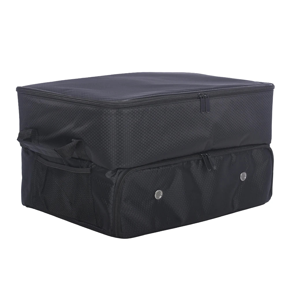 Golf Trunk Organizer – Waterproof Car Bag with Large Storage Box for Shoes, Balls, Tees, Clothes, Gloves & Accessories