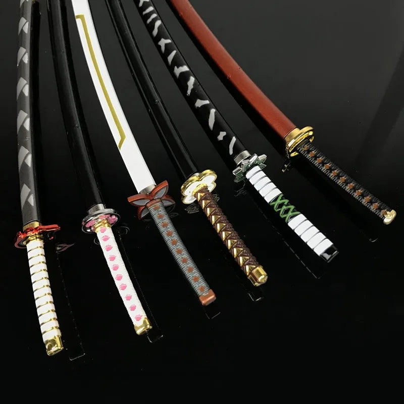 25cm Demon Slayer Katana – Kimetsu No Yaiba Real-Size Samurai Sword Anime Cosplay Prop & Home Decor