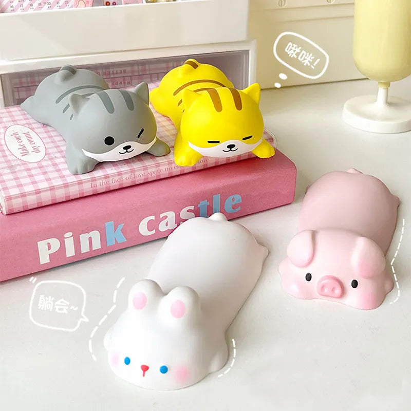 Cute Wrist Rest Support for Mouse Pad - Ergonomic Arm Rest for Desk, Kawaii Slow Rising Squishy Toy for Computer Laptop