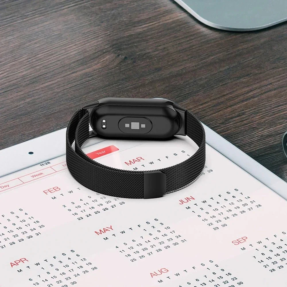 Milanese Loop Strap for Xiaomi Mi Band 8 NFC & Mi Band 9 – Replacement Bracelet Accessory