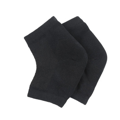 Silicone Heel Socks Foot Care - Moisturizing Gel Heel Protectors for Cracked Dry Feet, Pain Relief & Plantar Support