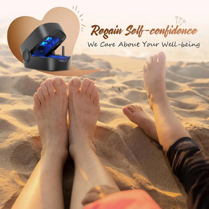 Nail Fungus Cleaning Light Device – USB Charge, 905nm Infrared & 470nm Blue Light for Onychomycosis Treatment