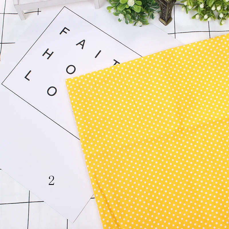 Printed Cotton Fabric Squares 25×25cm — Sewing, Quilting, Patchwork & DIY Handmade Craft Material