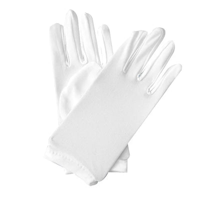 Women’s Satin Summer Gloves – Thin Breathable Solid Color UV Sun Protection Gloves for Driving, Dance & Ceremonial Performance