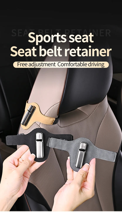 Car Seat Belt Limiter Extension – Adjustable Anti-Pinch Safety Device for Pregnant Women & Children