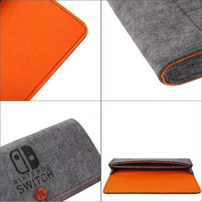 Fashionable Portable Protection: Nintendo Switch Storage Bag - Soft Shockproof NX Case for Gamer Accessories - Stylish Handbag for Game Host Protection