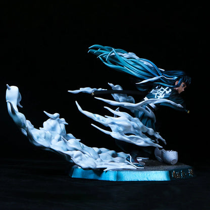 Demon Slayer Tokitou Muichirou 19cm PVC Action Figure — Anime GK Statue Collectible Toy, Kids & Fan Gift