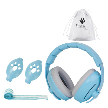 2 in 1 Baby Ear Protection Noise Cancelling Headphones – Convertible Design Earmuffs for Improved Sleep
