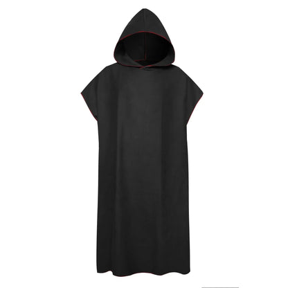 Microfiber Hooded Towel for Men & Women – Quick Dry Changing Robe, Beach, Swim & Travel Poncho Bathrobe