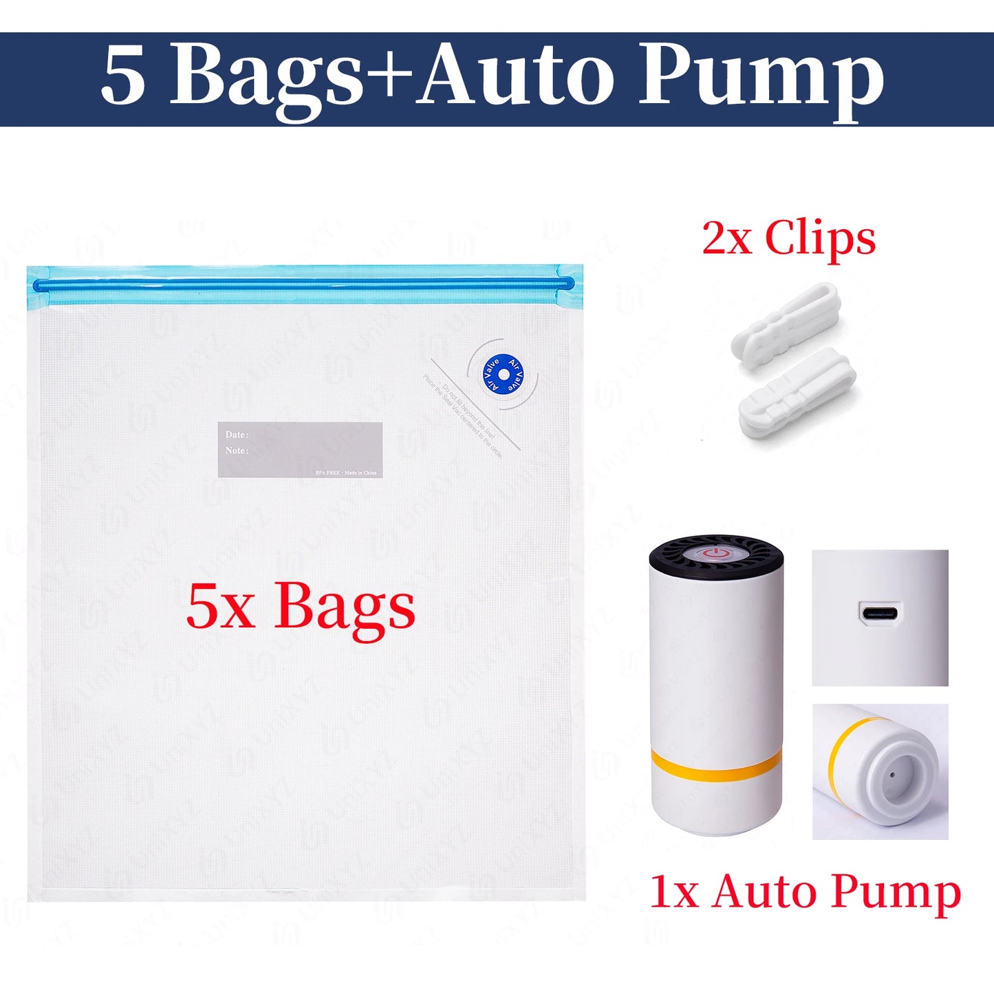 3D Printer Filament Storage Vacuum Bag – Humidity Resistant Sealing Bag for PLA, ABS, PETG Filament Drying