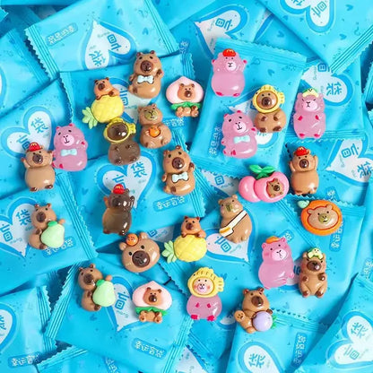 10Pcs Mini Animal Blind Bag Toys - Cartoon Miniature Figures, Surprise Blind Boxes, and Fun Gifts for Kids