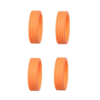4/8PCS Travel Luggage Wheel Protectors — Noise-Reducing Caster Covers for Suitcase Trolley Boxes