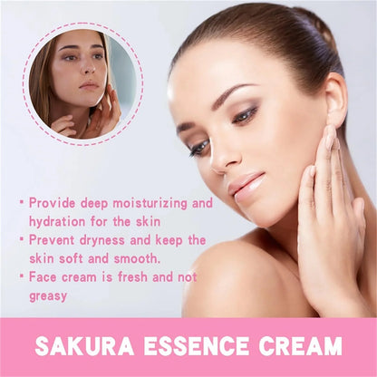 Japan Sakura Hyaluronic Acid Cream – Tone Up & Moisturizing Skincare