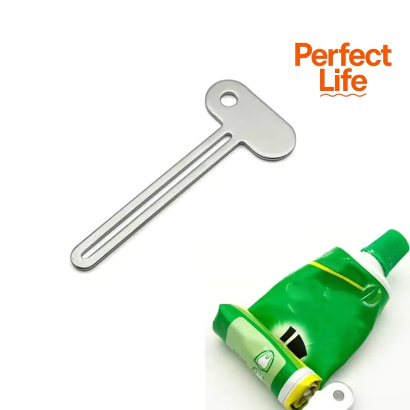 Cast Iron Manual Toothpaste Tube Squeezer – Metal Bathroom Tube Wringer Dispenser, No Power Required Bathroom Accessory