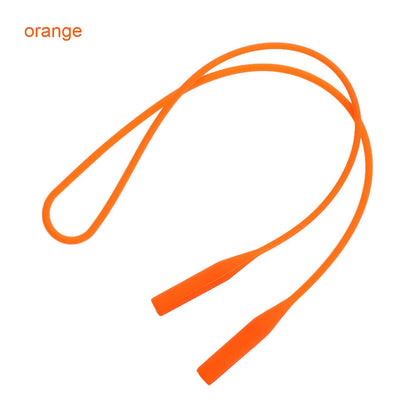 Silicone Eyeglasses Strap - Elastic Anti-Slip Sports Band, Sunglasses Chain & Cord Holder String Ropes