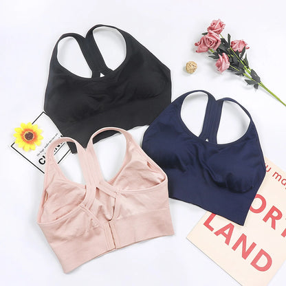 Women’s Gym Tank Top — Corset Sports Bra Push-Up Crop Top | Breathable Fitness & Running Athletic Wear