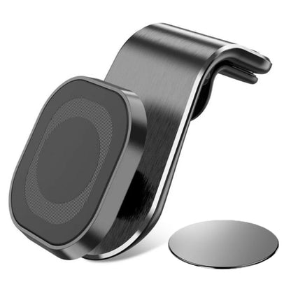 Magnetic Car Phone Holder - Air Vent Clip Mount with 360° Rotation for Xiaomi, iPhone 14, Samsung, & Other Cell Phones