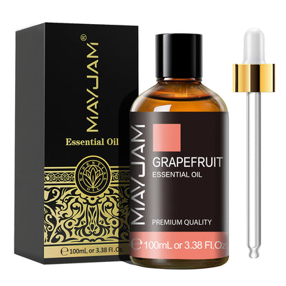 MAYJAM 100ml Essential Oil with Dropper - Sandalwood, Lavender, Eucalyptus & Vanilla for Humidifiers & Candles