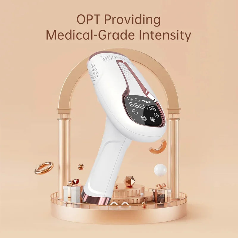 IPL Laser Hair Removal Device – 999,999 Flashes Painless Epilator for Women, Permanent At-Home Bikini & Body Hair Removal