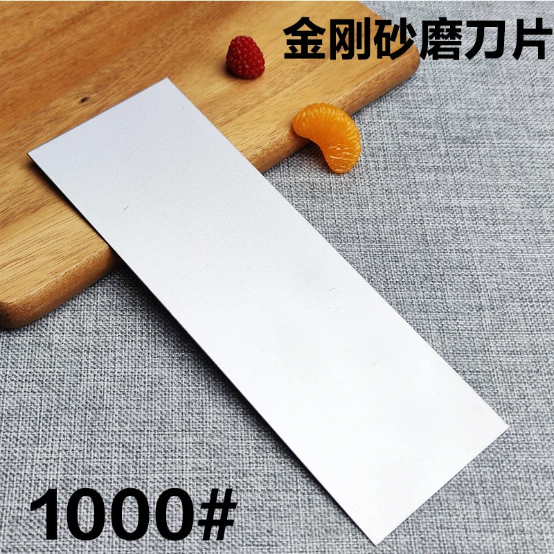 1000 Grit Diamond Plate Sharpening Stone – Large Whetstone for Professional Knife & Blade Sharpening, Apex Edge Tool